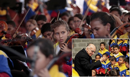 LAS ORQUESTAS POPULARES DEL MAESTRO ABREU.Una original experiencia musical made in Venezuela para chicos de los sectores pobres