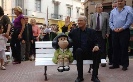 LA ARGENTINA MÁS FAMOSA DEL MUNDO. Mafalda, la criatura de Quino, cumple 50 años. Y ella también tiene miedo de la guerra mundial por partes