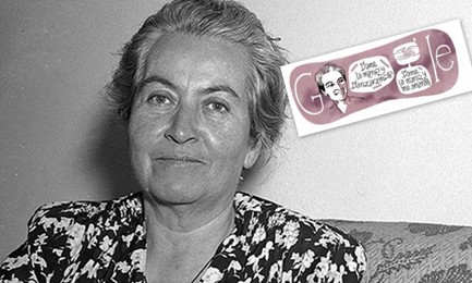 DAME LA MANO Y DANZAREMOS. Google recuerda a Gabriela Mistral, poetisa y educadora chilena, la única mujer iberoamericana que ganó el Premio Nobel